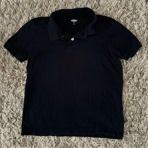 Old Navy Kids Navy Blue Polo Shirt School Uniform Size 6 7